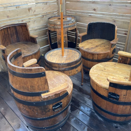 Barrel Furniture Set